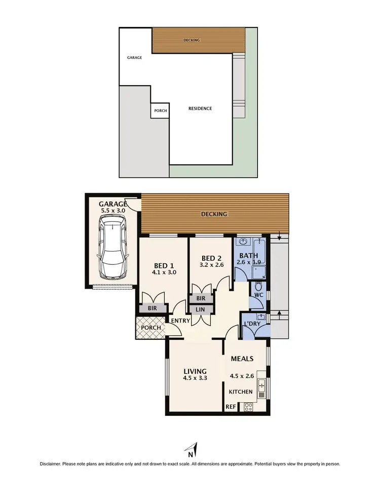 Floorplan of Homely unit listing, 3/10 Goulburn Avenue, Reservoir VIC 3073