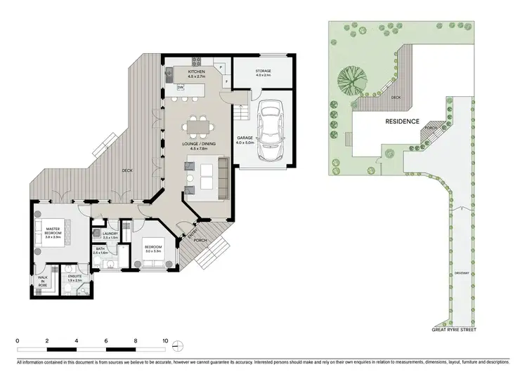 Floorplan of Homely unit listing, 7A Great Ryrie Street, Ringwood VIC 3134