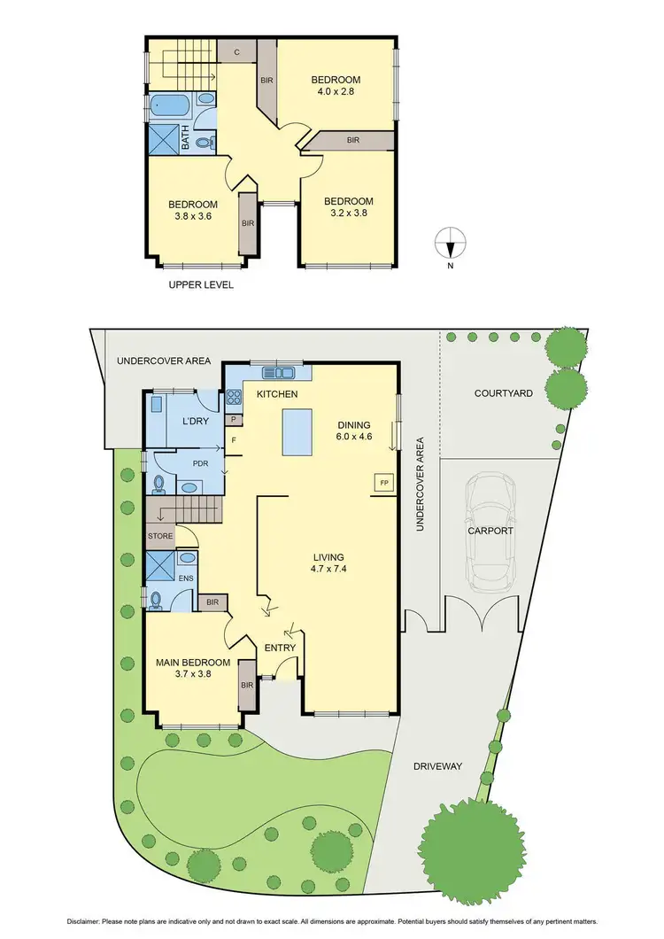 Floorplan of Homely unit listing, 4/2-6 Melbourne Road, Gisborne VIC 3437