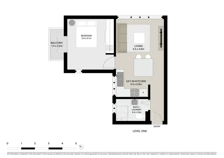 Floorplan of Homely apartment listing, 17/161A Willoughby Road, Naremburn NSW 2065
