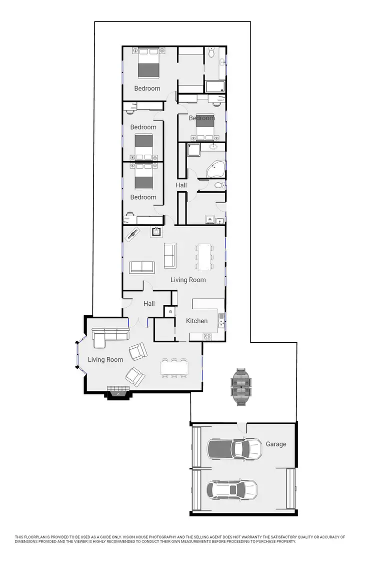 Floorplan of Homely house listing, 57 Fitzroy Avenue, Red Cliffs VIC 3496