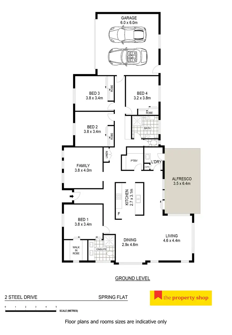 Floorplan of Homely house listing, 2 Steel Drive, Mudgee NSW 2850