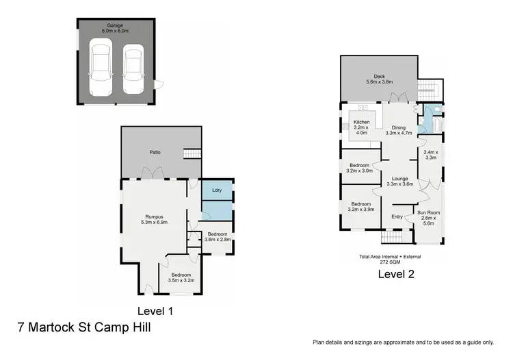 Floorplan of Homely house listing, 7 Martock Street, Camp Hill QLD 4152