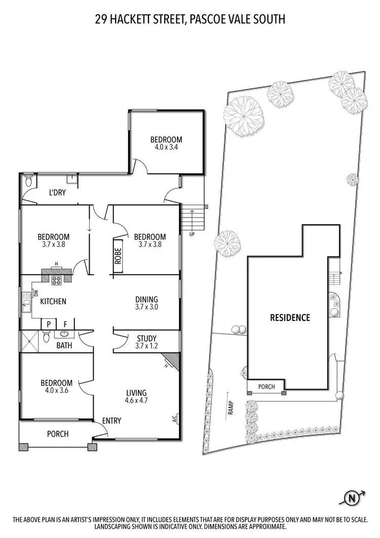 Floorplan of Homely house listing, 29 Hackett Street, Pascoe Vale South VIC 3044