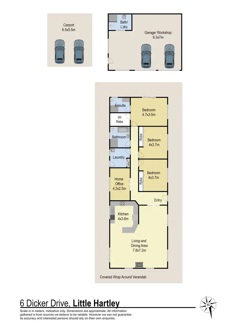 Floorplan of Homely house listing, 6 Dicker Drive, Little Hartley NSW 2790