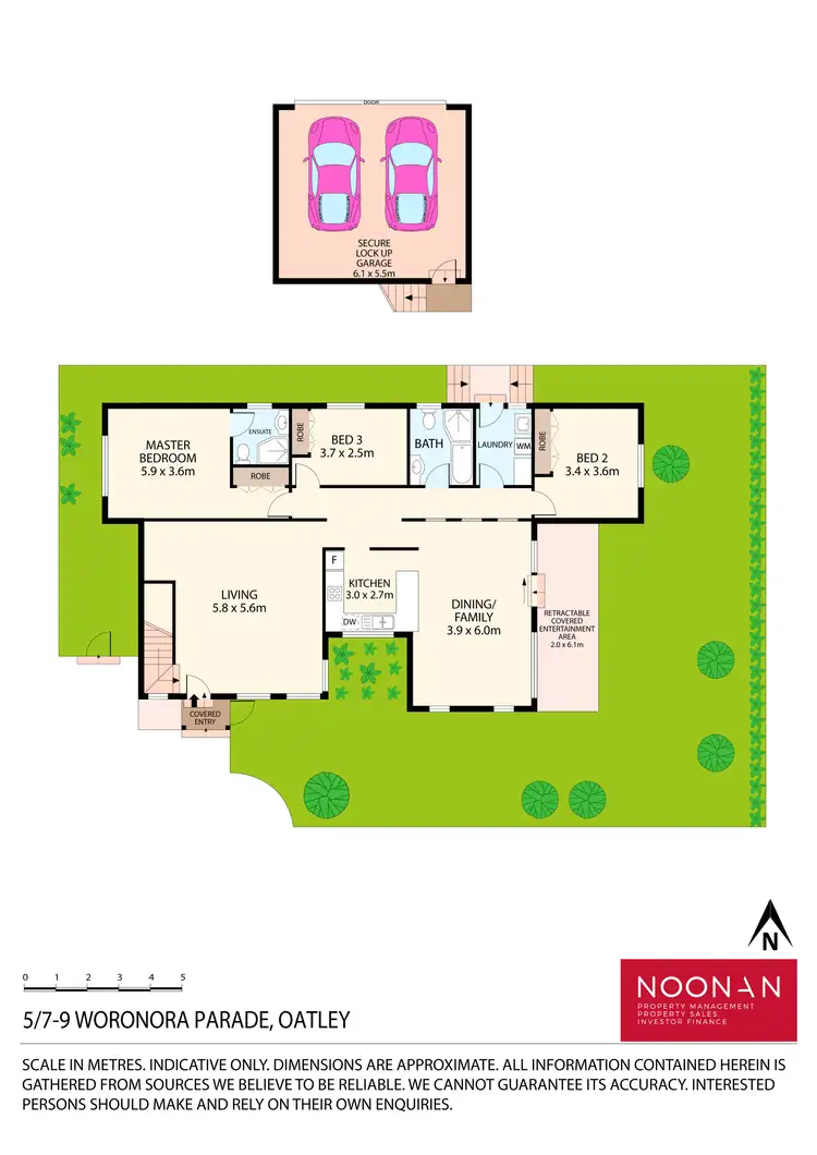 Floorplan of Homely villa listing, 5/7-9 Woronora Parade, Oatley NSW 2223