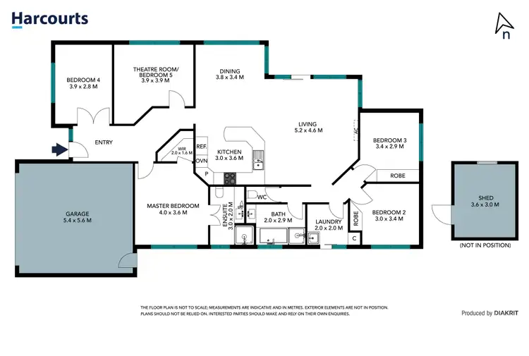 Floorplan of Homely house listing, 1 Simeto Way, Roxburgh Park VIC 3064