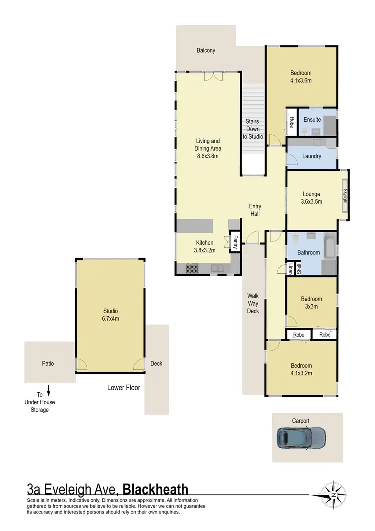 Floorplan of Homely house listing, 3a Eveleigh Avenue, Blackheath NSW 2785