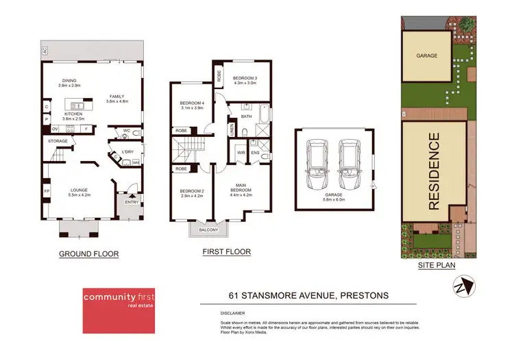 Floorplan of Homely house listing, 61 Stansmore Avenue, Prestons NSW 2170