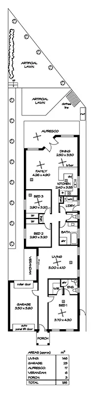 Floorplan of Homely house listing, 35b Orlando Avenue, Hampstead Gardens SA 5086