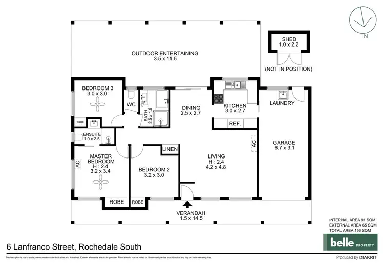 Floorplan of Homely house listing, 6 Lanfranco Street, Rochedale South QLD 4123