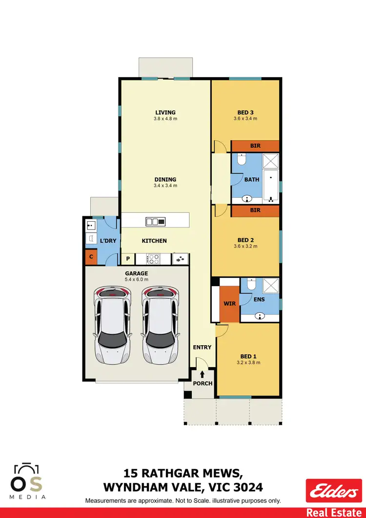 Floorplan of Homely house listing, 15 Rathgar Mews, Wyndham Vale VIC 3024