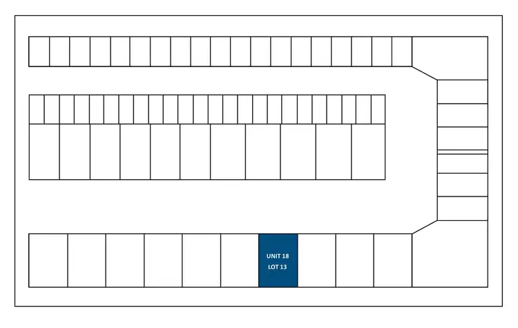 Floorplan of Homely unit listing, 13/5-7 Dee Crescent, Tuncurry NSW 2428