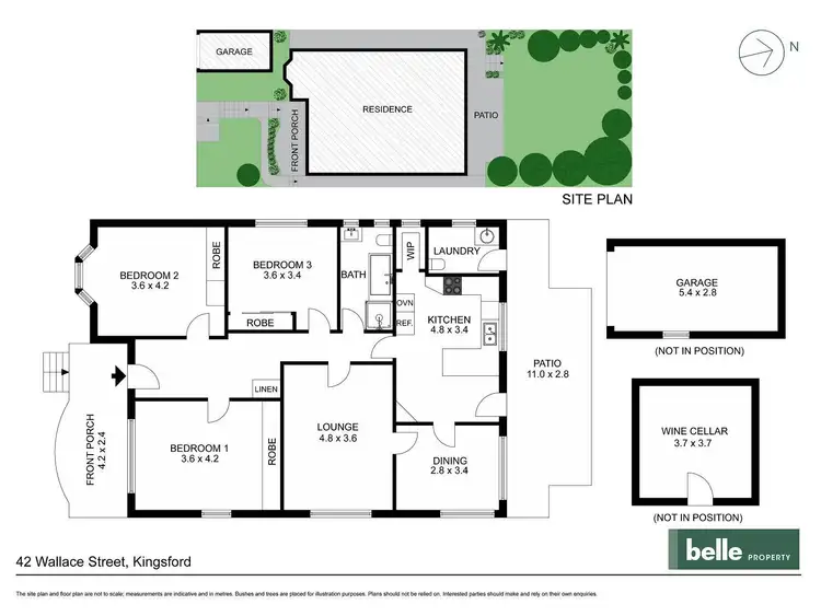 Floorplan of Homely house listing, 42 Wallace Street, Kingsford NSW 2032