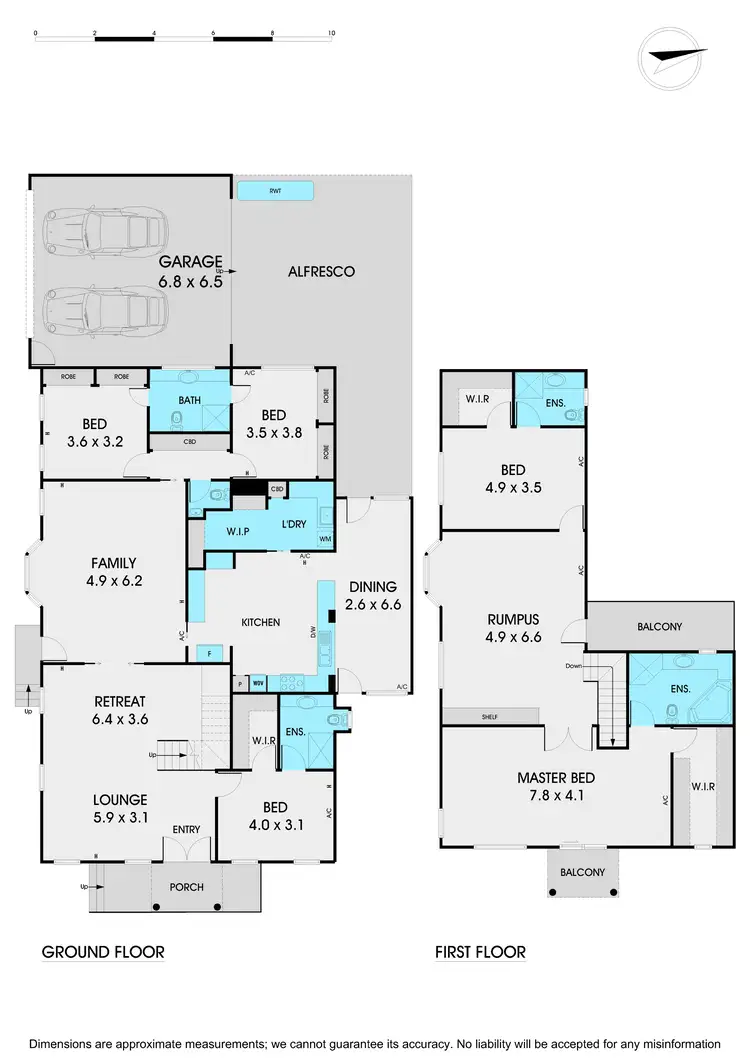 Floorplan of Homely house listing, 42 Burlington Crescent, Wantirna VIC 3152