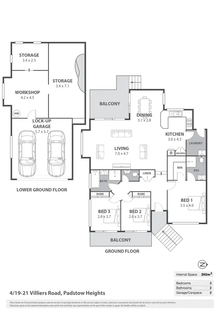Floorplan of Homely villa listing, 4/19-21 Villiers Road, Padstow Heights NSW 2211
