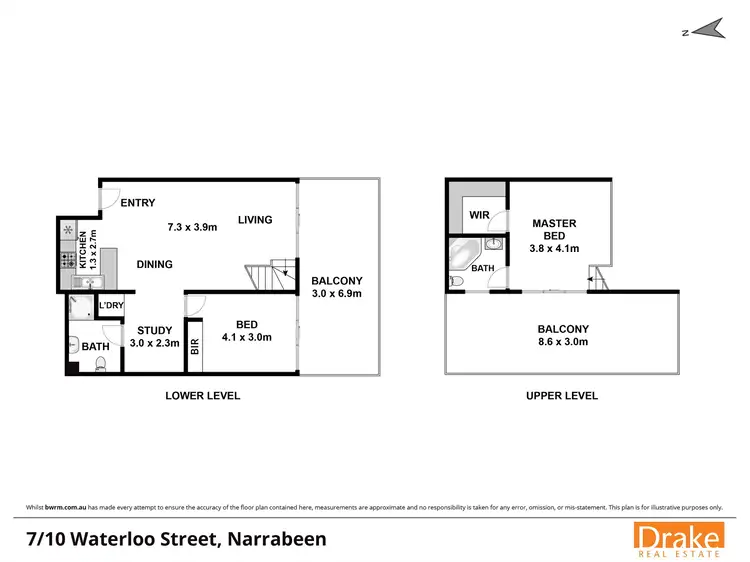 Floorplan of Homely apartment listing, 7/10 Waterloo Street, Narrabeen NSW 2101