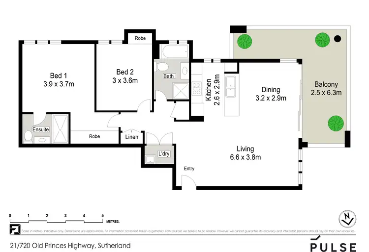 Floorplan of Homely apartment listing, 21/720 Old Princes Highway, Sutherland NSW 2232