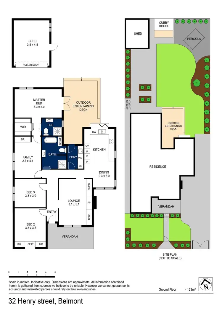 Floorplan of Homely house listing, 32 Henry Street, Belmont VIC 3216