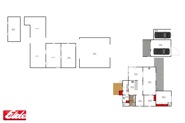Floorplan of Homely rural property listing, 23 Airly Road, Stratford VIC 3862