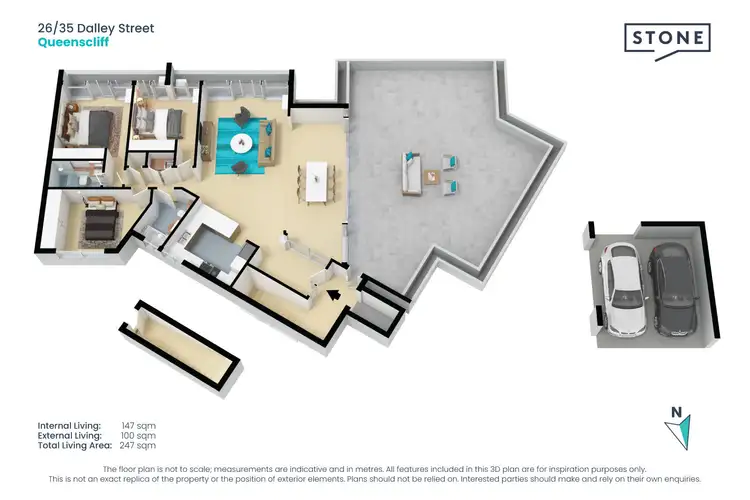 Floorplan of Homely apartment listing, 26/35 Dalley Street, Queenscliff NSW 2096