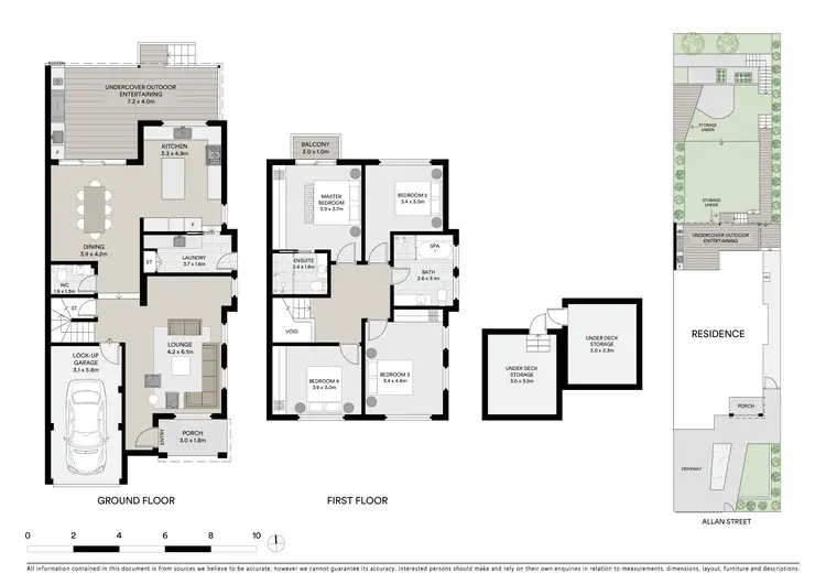 Floorplan of Homely semi-detached listing, 14 Allan Street, Bexley NSW 2207