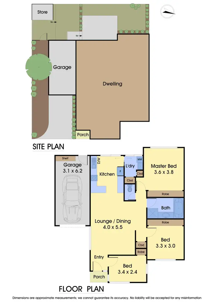 Floorplan of Homely unit listing, 3/45 Alma Street, Lower Plenty VIC 3093