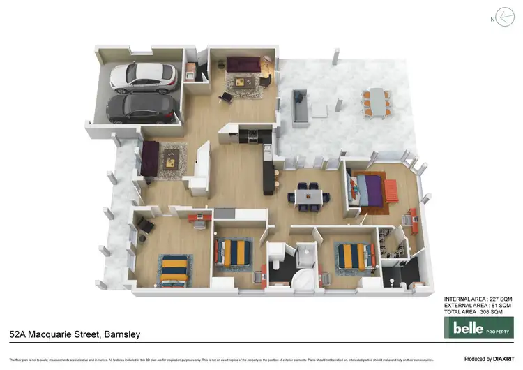 Floorplan of Homely house listing, 52A Macquarie Street, Barnsley NSW 2278