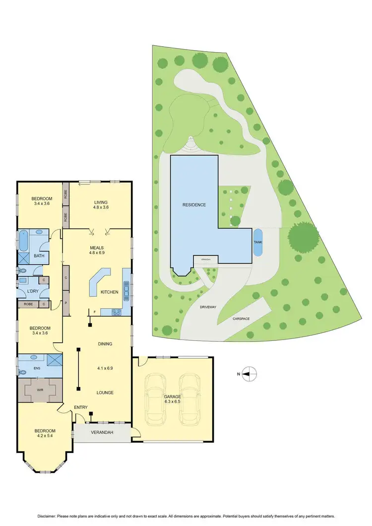 Floorplan of Homely house listing, 18 Drovers Retreat, Romsey VIC 3434