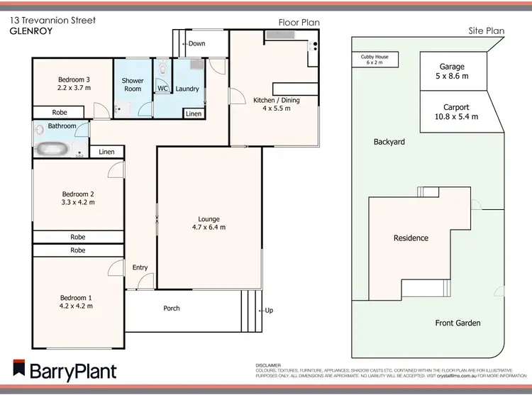 Floorplan of Homely house listing, 13 Trevannion Street, Glenroy VIC 3046