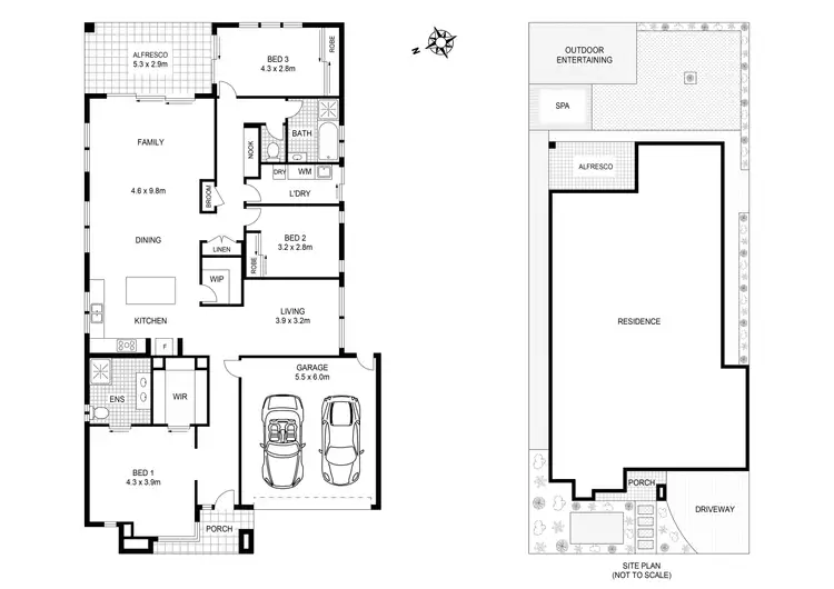 Floorplan of Homely house listing, 13 Abbey Road, Beveridge VIC 3753