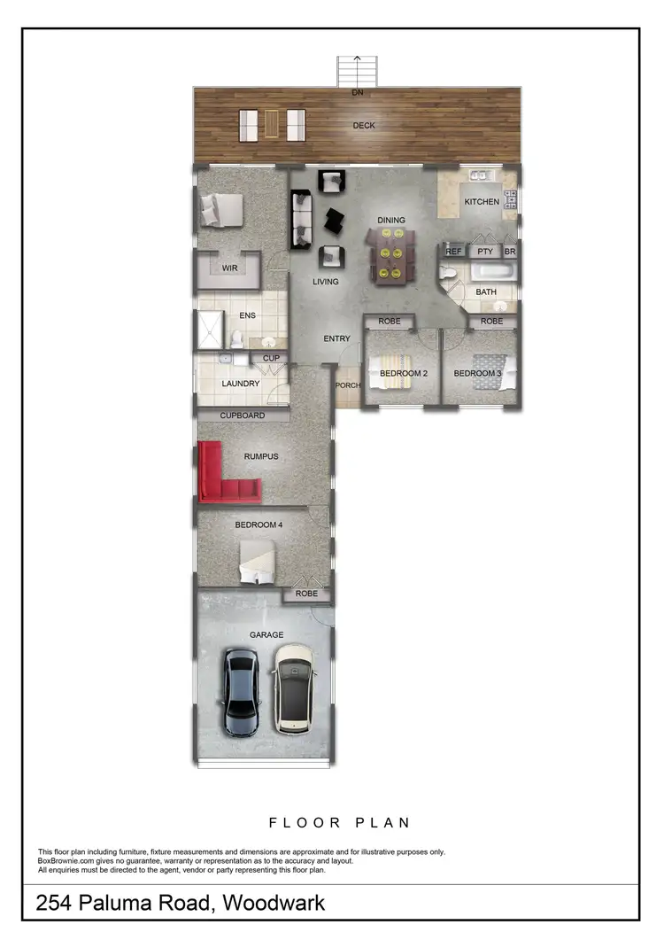 Floorplan of Homely house listing, 254 Paluma Road, Woodwark QLD 4802