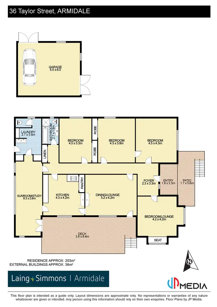 Floorplan of Homely house listing, 36 Taylor Street, Armidale NSW 2350