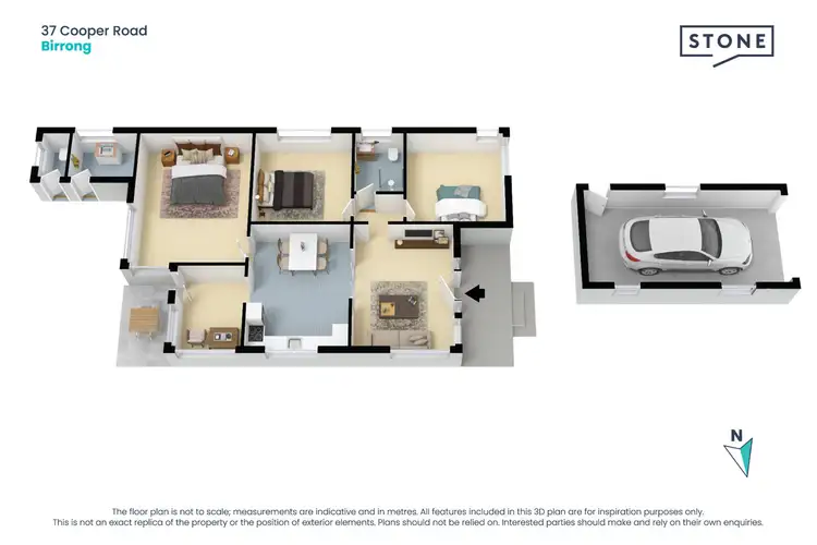 Floorplan of Homely house listing, 37 Cooper Road, Birrong NSW 2143