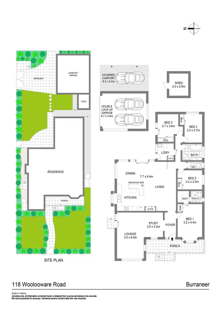 Floorplan of Homely house listing, 118 Woolooware Road, Burraneer NSW 2230