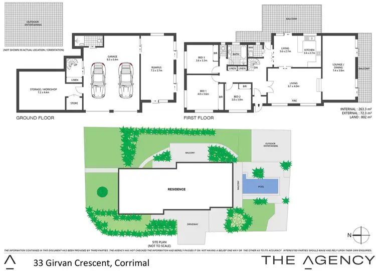 Floorplan of Homely house listing, 33 Girvan Crescent, Corrimal NSW 2518