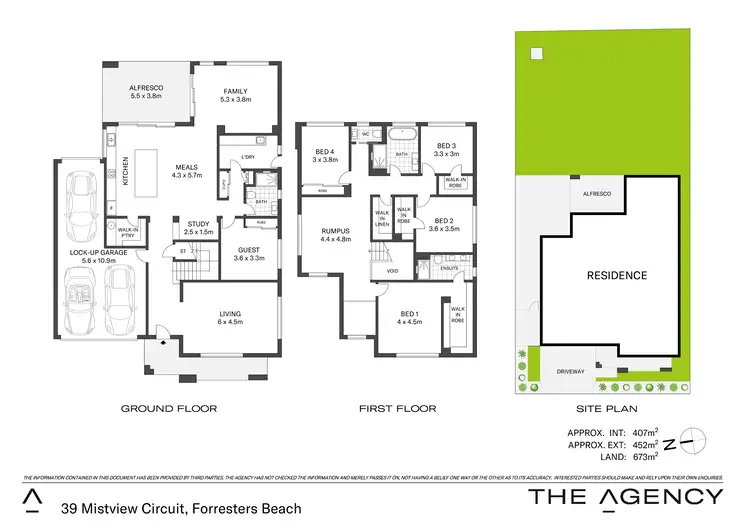 Floorplan of Homely house listing, 39 Mistview Circuit, Forresters Beach NSW 2260