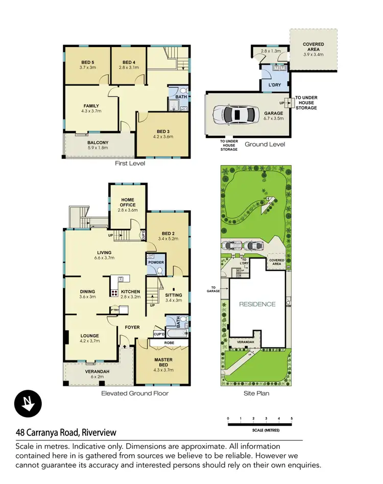 Floorplan of Homely house listing, 48 Carranya Road, Riverview NSW 2066