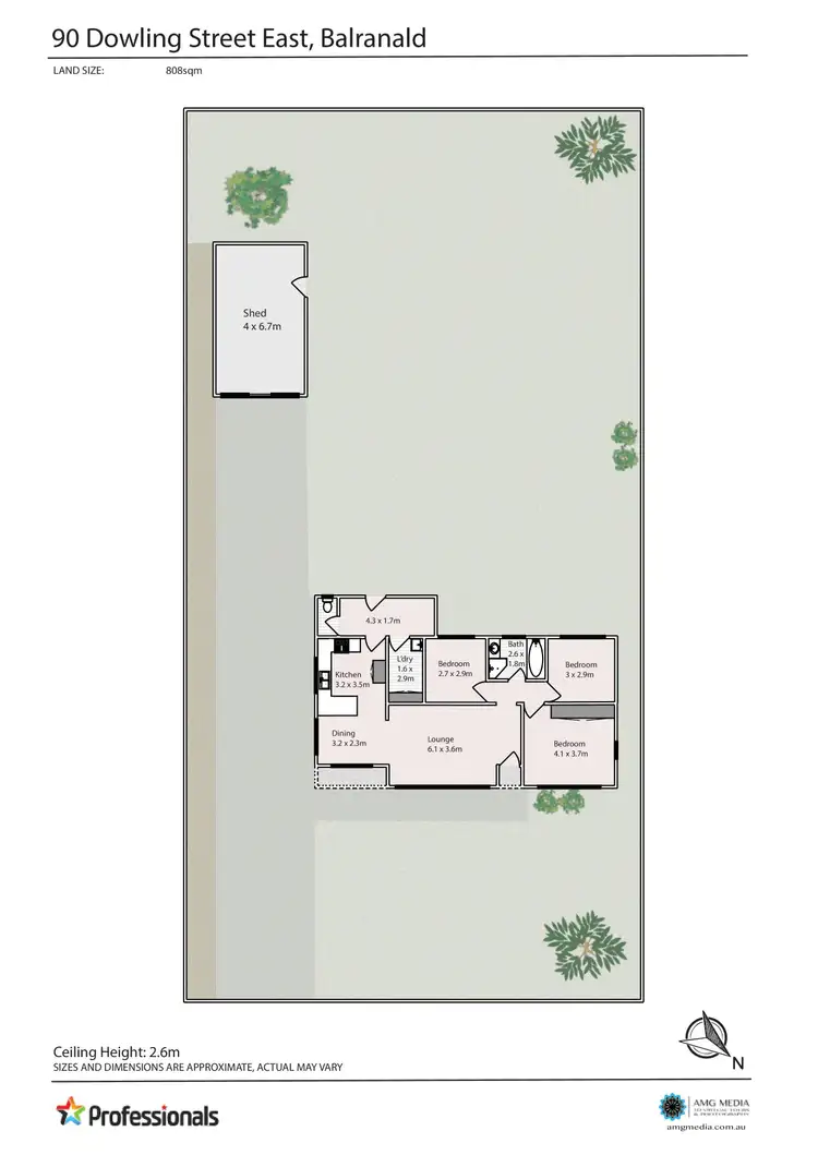 Floorplan of Homely house listing, 90 Dowling Street, Balranald NSW 2715