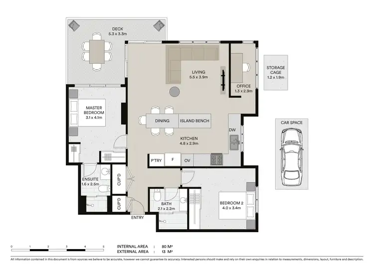 Floorplan of Homely apartment listing, 205/72 Donnison Street West, Gosford NSW 2250