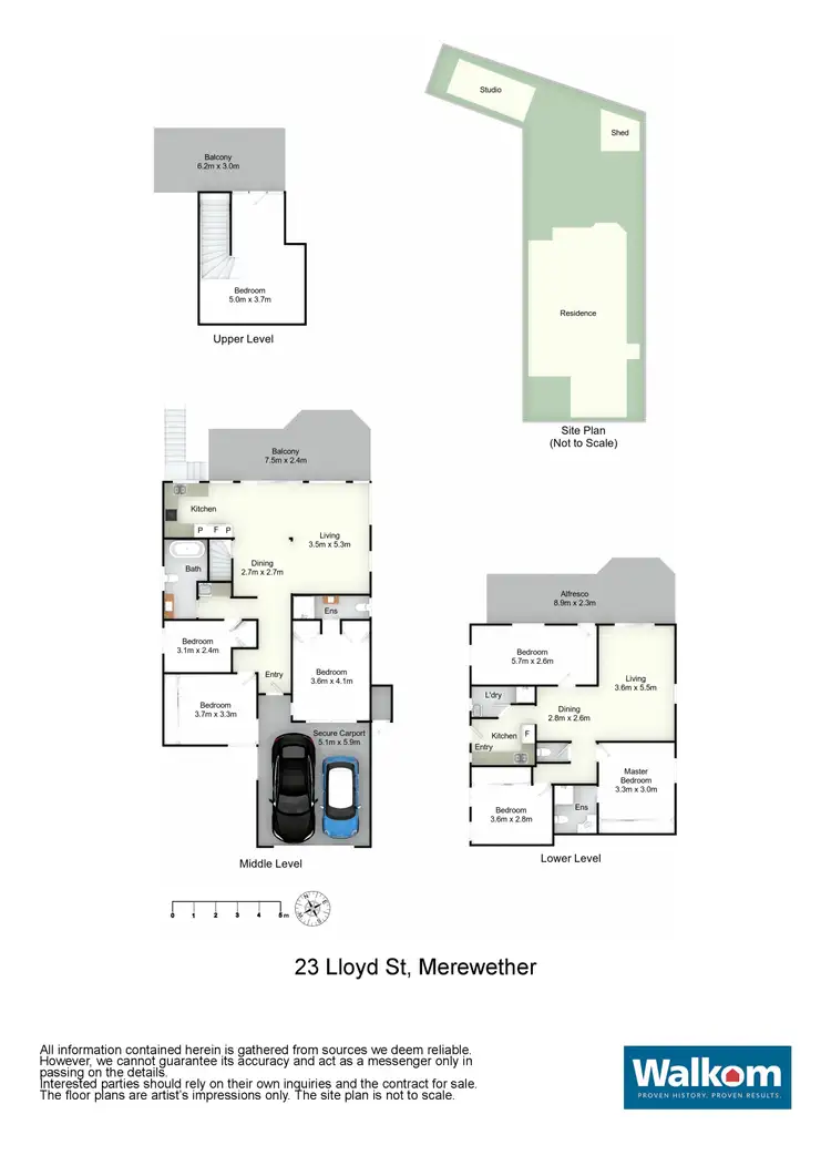 Floorplan of Homely house listing, 23 Lloyd Street, Merewether NSW 2291