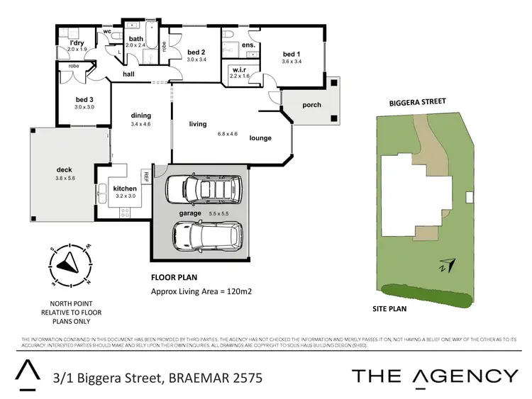 Floorplan of Homely house listing, 3/1 Biggera Street, Braemar NSW 2575