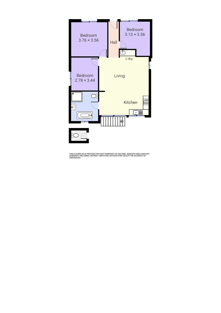 Floorplan of Homely house listing, 18 Matonga Street, Tallangatta VIC 3700
