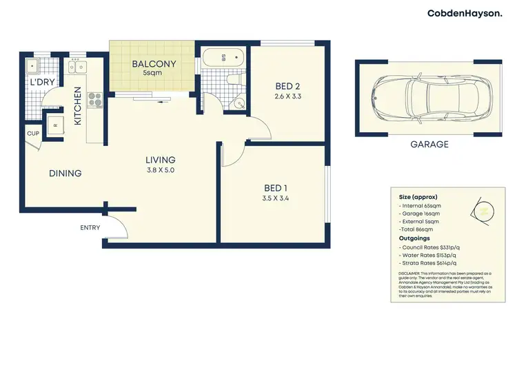 Floorplan of Homely apartment listing, 24/99 The Boulevarde, Dulwich Hill NSW 2203