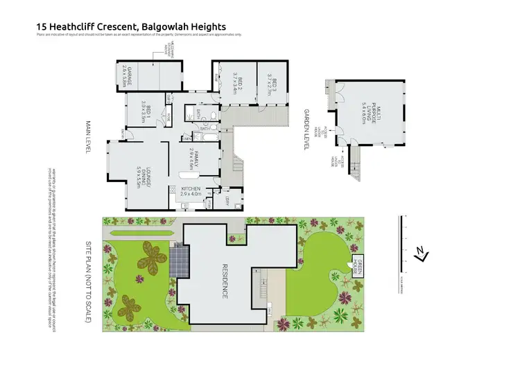 Floorplan of Homely house listing, 15 Heathcliff Crescent, Balgowlah Heights NSW 2093
