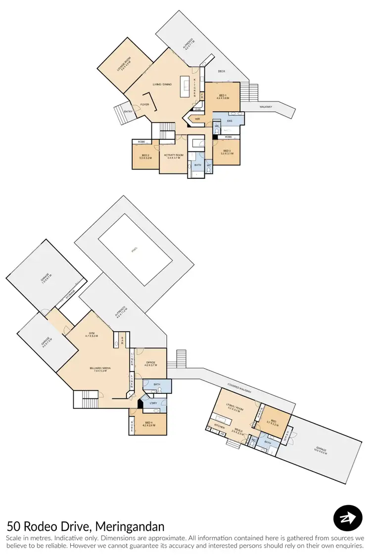 Floorplan of Homely house listing, 50 Rodeo Drive, Meringandan QLD 4352