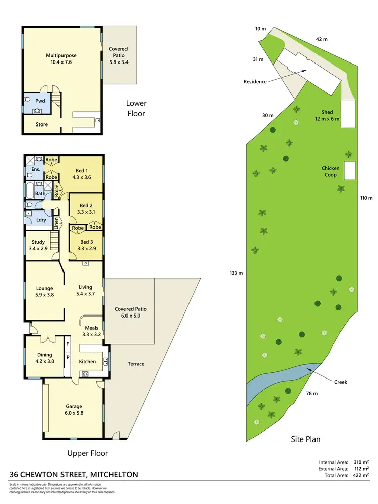 Floorplan of Homely house listing, 36 Chewton Street, Mitchelton QLD 4053