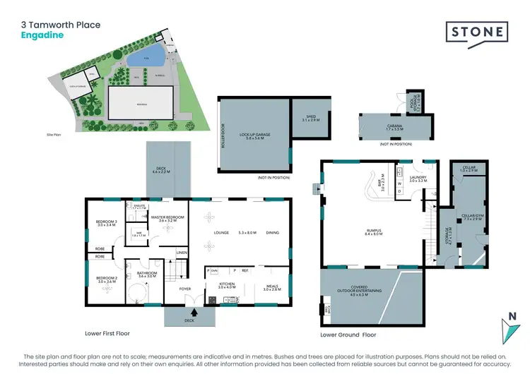 Floorplan of Homely house listing, 3 Tamworth Place, Engadine NSW 2233