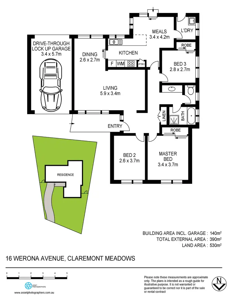 Floorplan of Homely house listing, 16 Werona Avenue, Claremont Meadows NSW 2747