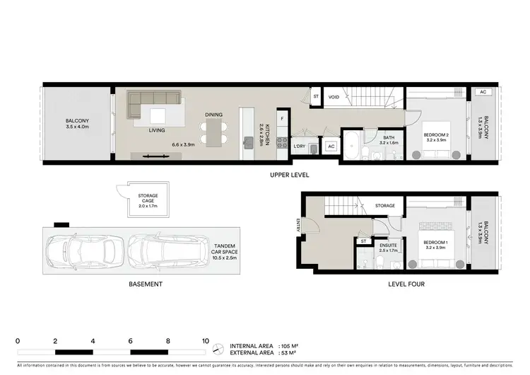 Floorplan of Homely apartment listing, 424/12 Rancom Street, Botany NSW 2019